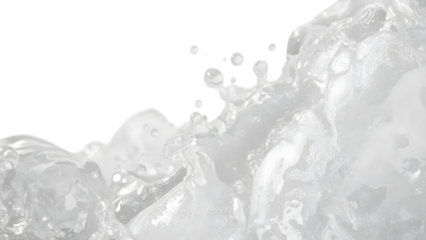 Water Splash: Capturing the raw energy of the water, an artful representation of fluid dynamics, conveying both its power and beauty. 