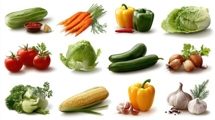 Fresh Vegetables: Colorful, Healthy Produce