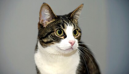 Obraz premium Tabby cat portrait