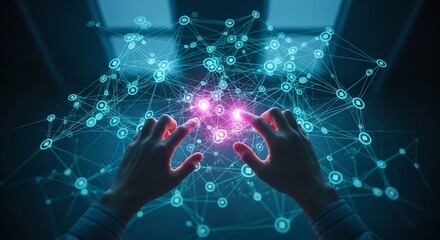 Digital Network Manipulation Exploring the Interconnectivity of Data Points Through Human Interaction