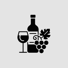 beer icon, bottle and glass vector, drink silhouette, alcohol symbol graphic, beverage illustration, bar drink icon, pub beer vector, cold drink clipart, brewery symbol, pint glass icon, beer bottle f