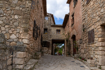 Siurana, a fairytale village in Priorat, Tarragona, Catalonia, rich in legends of princesses and...