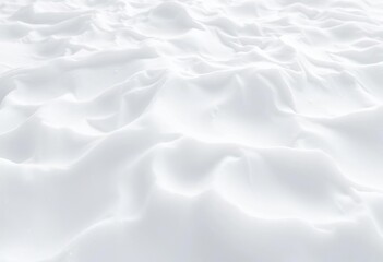 Fototapeta premium A thick, billowing expanse of pristine white foam, airy and light, abstract, shaving cream