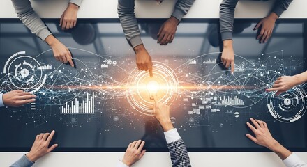 Collaborative Data Analysis Team Using Interactive Technology for Insights