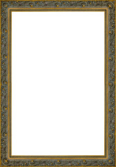 Frame with relief decor