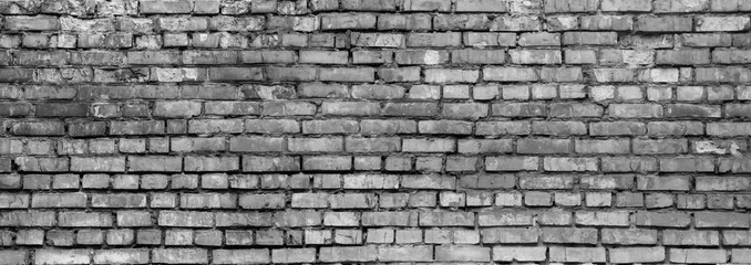 Surface of an old brick wall