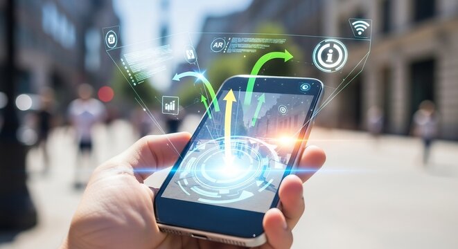 Augmented Reality Navigation Exploring the Future of Mobile Location Services and Smart City Technologies