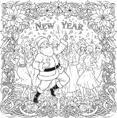 christmas, christmas tree, pattern, flower, vector, floral, design, seamless, vintage, illustration, ornament, decoration, art, wallpaper, nature, decor, texture, element, flowers, mandala, leaf, retr