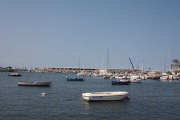 Fototapeta premium boats in the harbor