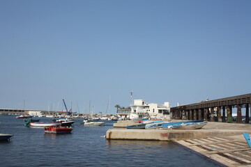 Fototapeta premium boats in the harbor