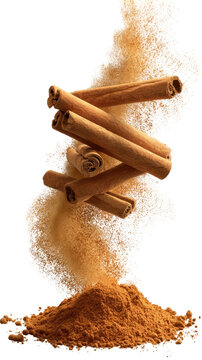 Cinnamon sticks and powder