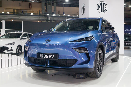 MG S5 EV at Automobile Barcelona 2025