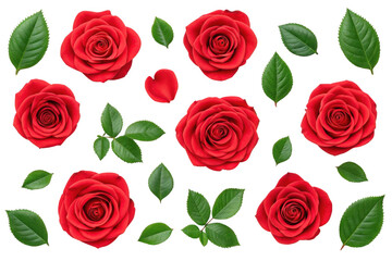 seamless pattern of roses