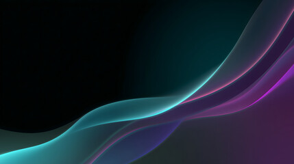 Abstract Colorful Wave Background