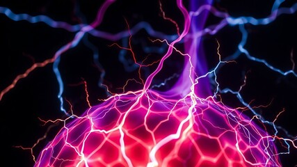 abstract lightning background