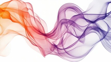 A close-up shot of a colorful smoke wave, great for illustrating ideas and concepts related to creativity and imagination - Powered by Adobe
