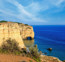 Praia da Afurada (Algarve, Portugal).