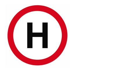 Fototapeta premium hospital sign 1