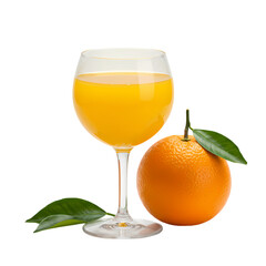 Fresh Orange Juice: Glass and Fruit Photography