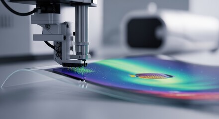 Inkjet technology in quantumdot display production enabling ultrathin flexible and energyefficient screens with intense color fidelity.