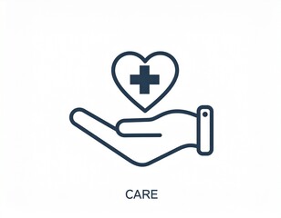 Fototapeta premium medical flat icon vector pictogram eps 10