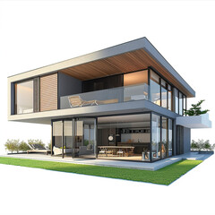 modern apartment building