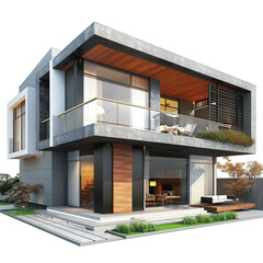 modern apartment building