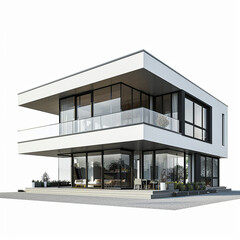 modern apartment building