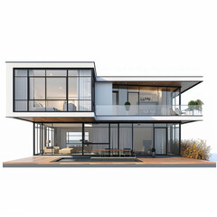 modern apartment building