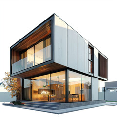 modern apartment building