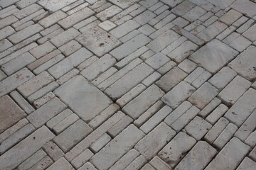 stone block paving