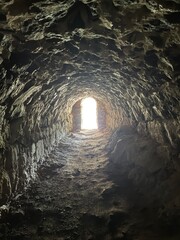 Obraz premium light at the end of tunnel