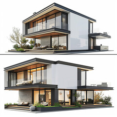 modern apartment building