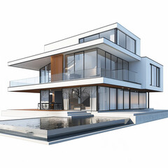 modern apartment building