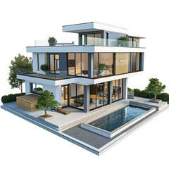 modern apartment building