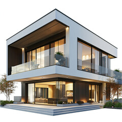 modern apartment building