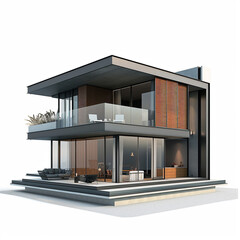 modern apartment building