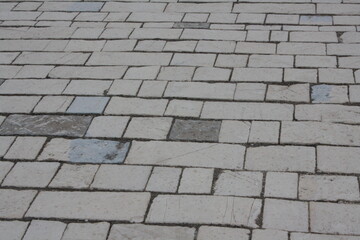 stone block paving