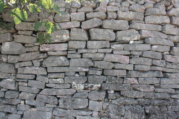 Obraz premium old stone wall