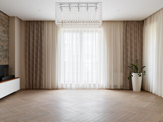 interior design. interior photography of an apartment for rent. One-room apartment with a simple and cozy design. High quality photo