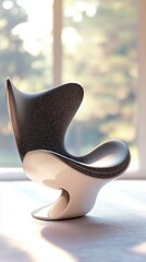 A modern chair design. AI.