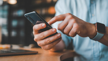 Stay connected on the go with this modern smartphone, perfectly complementing your smartwatch and laptop for seamless productivity anywhere