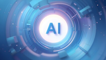 Ai technology background futuristic artificial intelligence concept innovation