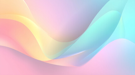 Minimal pastel background with soft gradients for modern design