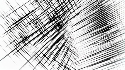 Abstract grid lines