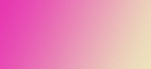 Fototapeta premium Bright Pink to Soft Yellow Gradient Background abstract