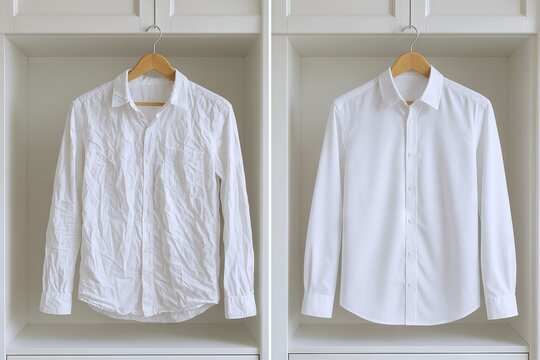 new dress shirt wrinkles How to Reduce Wrinkles in Your Clothes