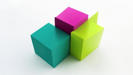 Obraz premium Colorful Geometric Shapes