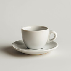 Fototapeta premium Minimal coffee cup