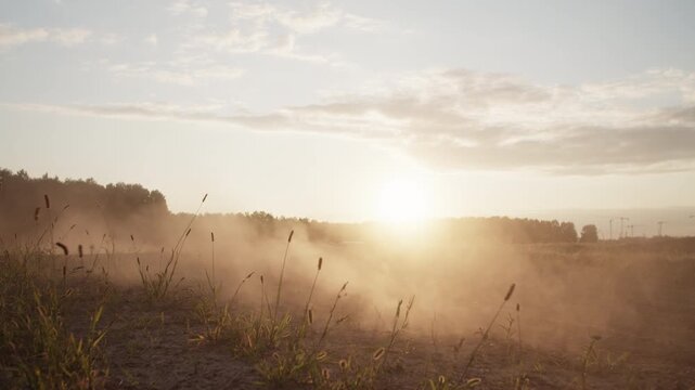 Skilled motorcyclist wheelies on powerful motorbike at training